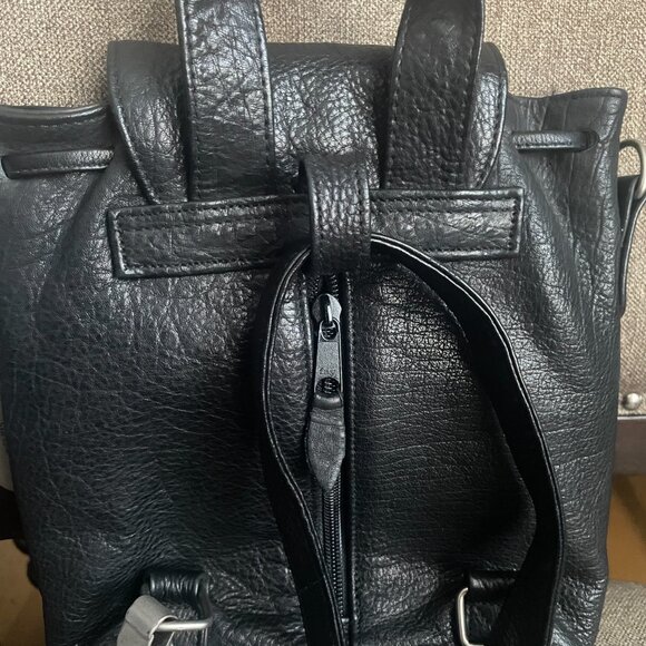 Kenneth Cole mini black backpack - Picture 2 of 8